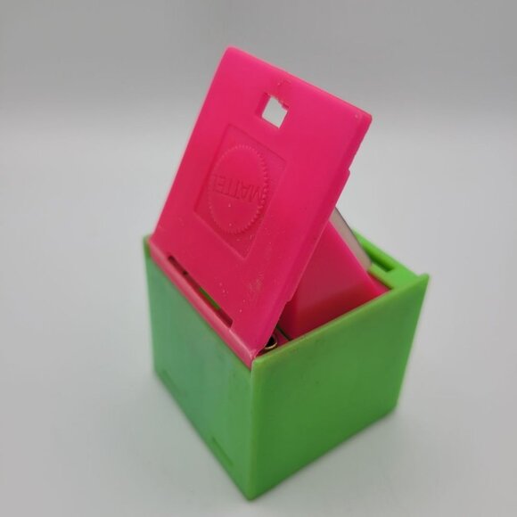 1972 Mattel Alphabet Pop Up Block Toy Plastic Vintage Letter B Boy Learn School - Picture 6 of 7